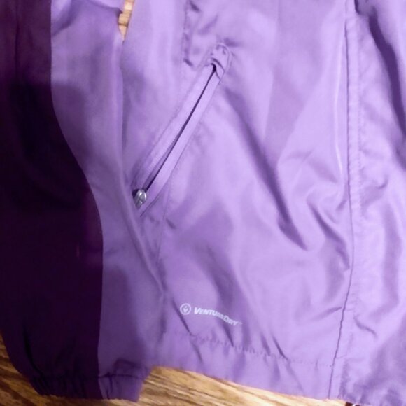 Little girls size 7/8 Champion jacket purple - Picture 5 of 7